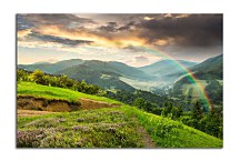 Obraz Landscape with rainbow zs24815